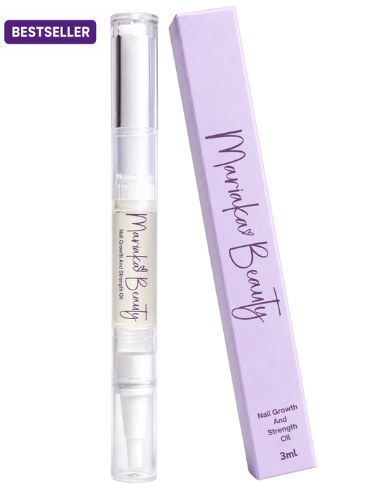 Mariaka Beauty Nail Growth & Strength Oil for stronger, healthier nails. 