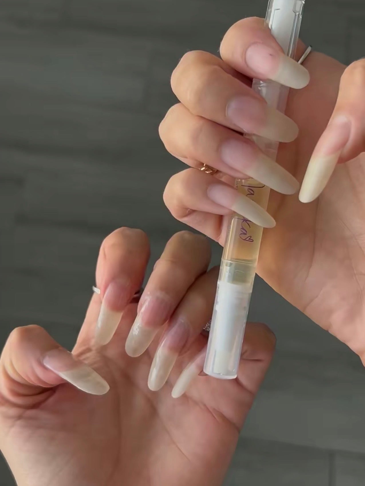 Stronger, longer and Healthier Nails After Consistent Use of nail growth oil
